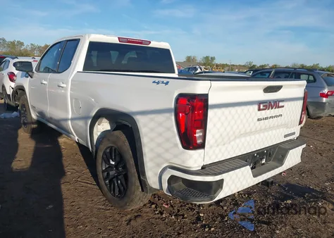 2025 GMC Sierra 1500 4Wd Standard Box Elevation With 3Vl from USA, damaged, VIN 1GTRUJEK6SZ284454